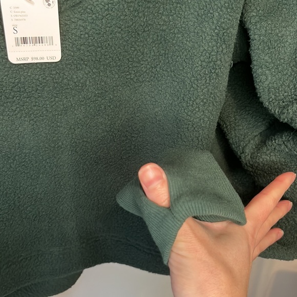 Free People Poppy Sweatshirt Cropped Small NWT - Picture 10 of 11